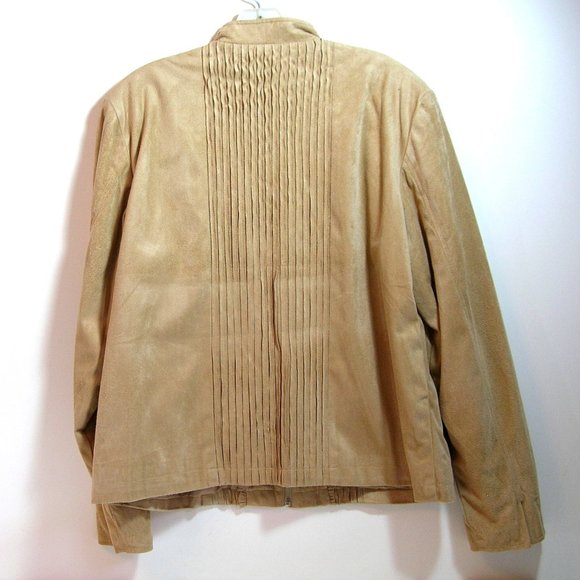 Coldwater Creek Faux Suede Jacket - Picture 5 of 8